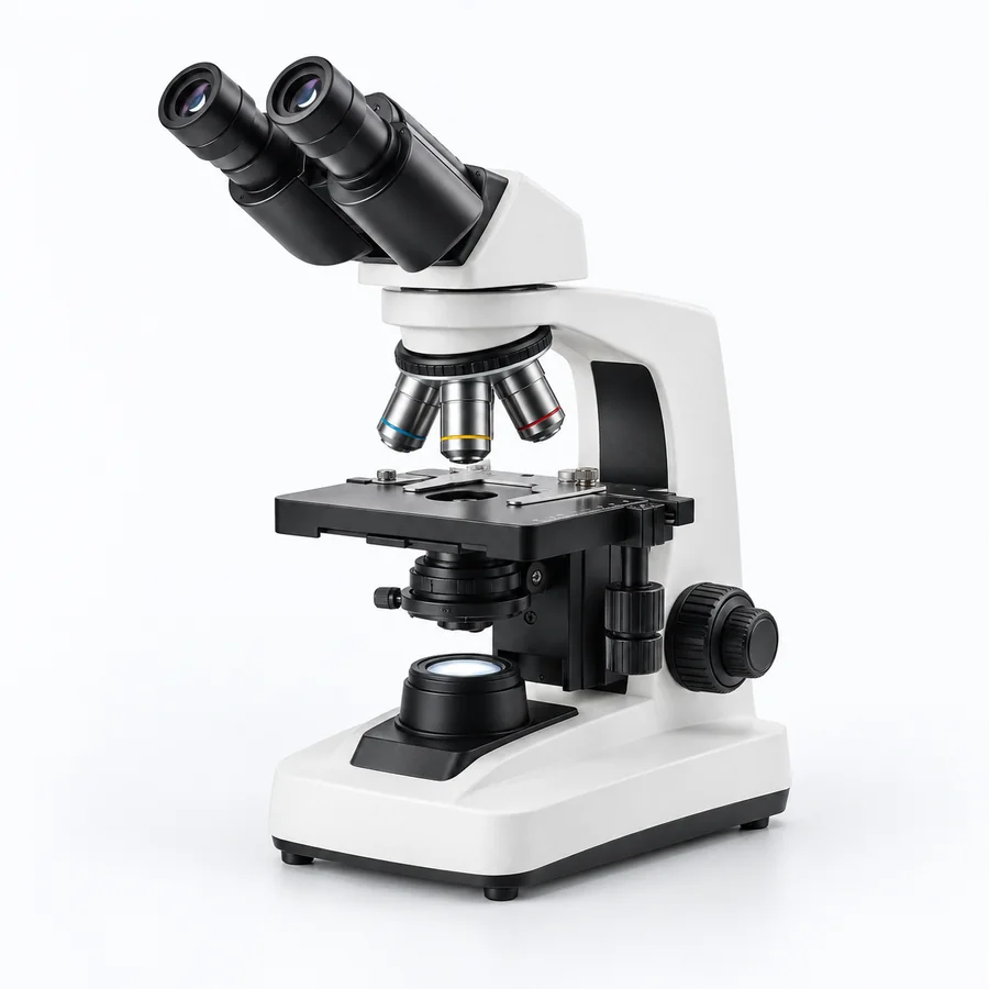 Professional microscope product photograph